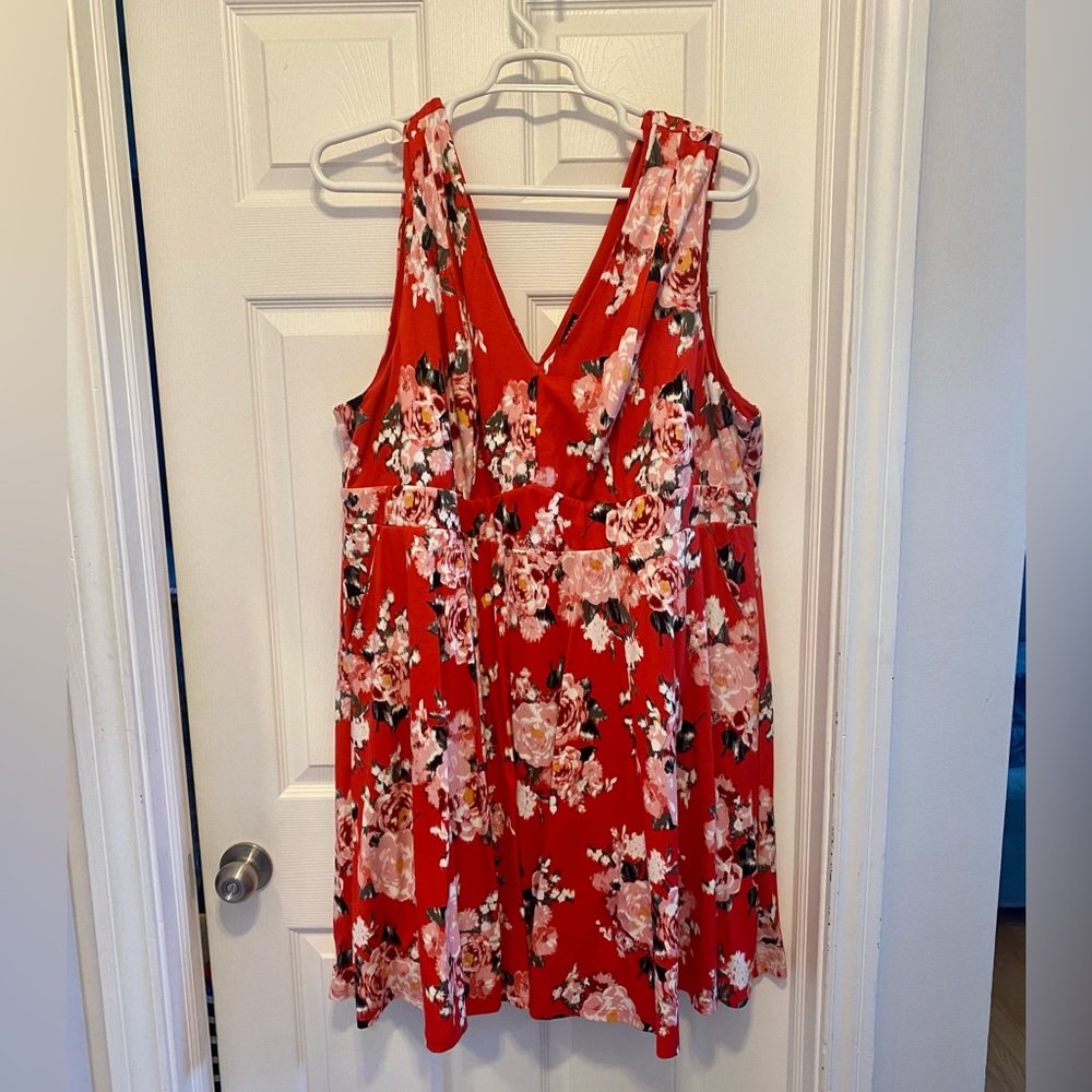 Torrid flowered dress